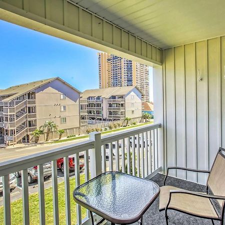 Myrtle Beach Condo With Balcony Walk To Beach! 외부 사진