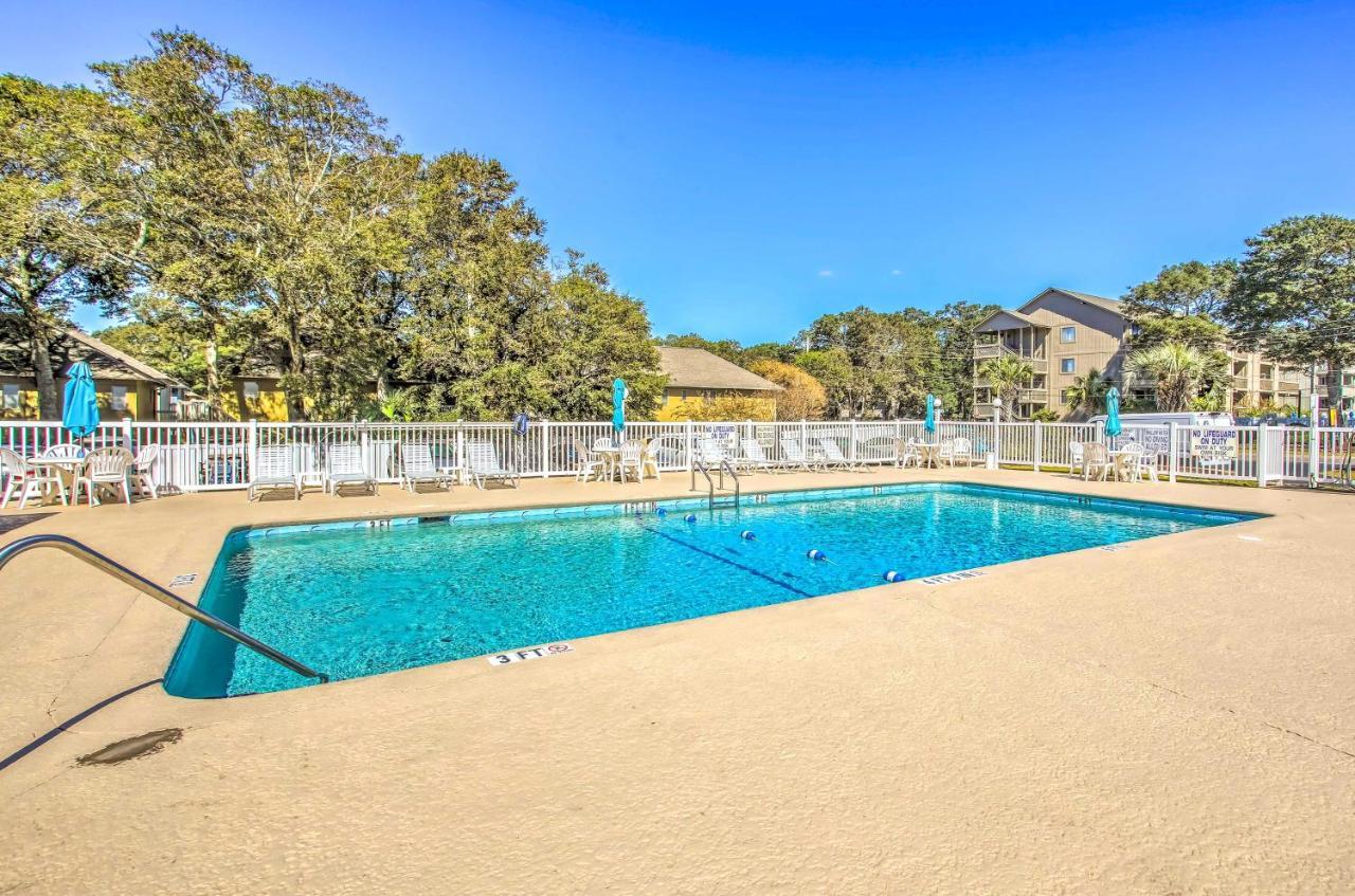 Myrtle Beach Condo With Balcony Walk To Beach! 외부 사진