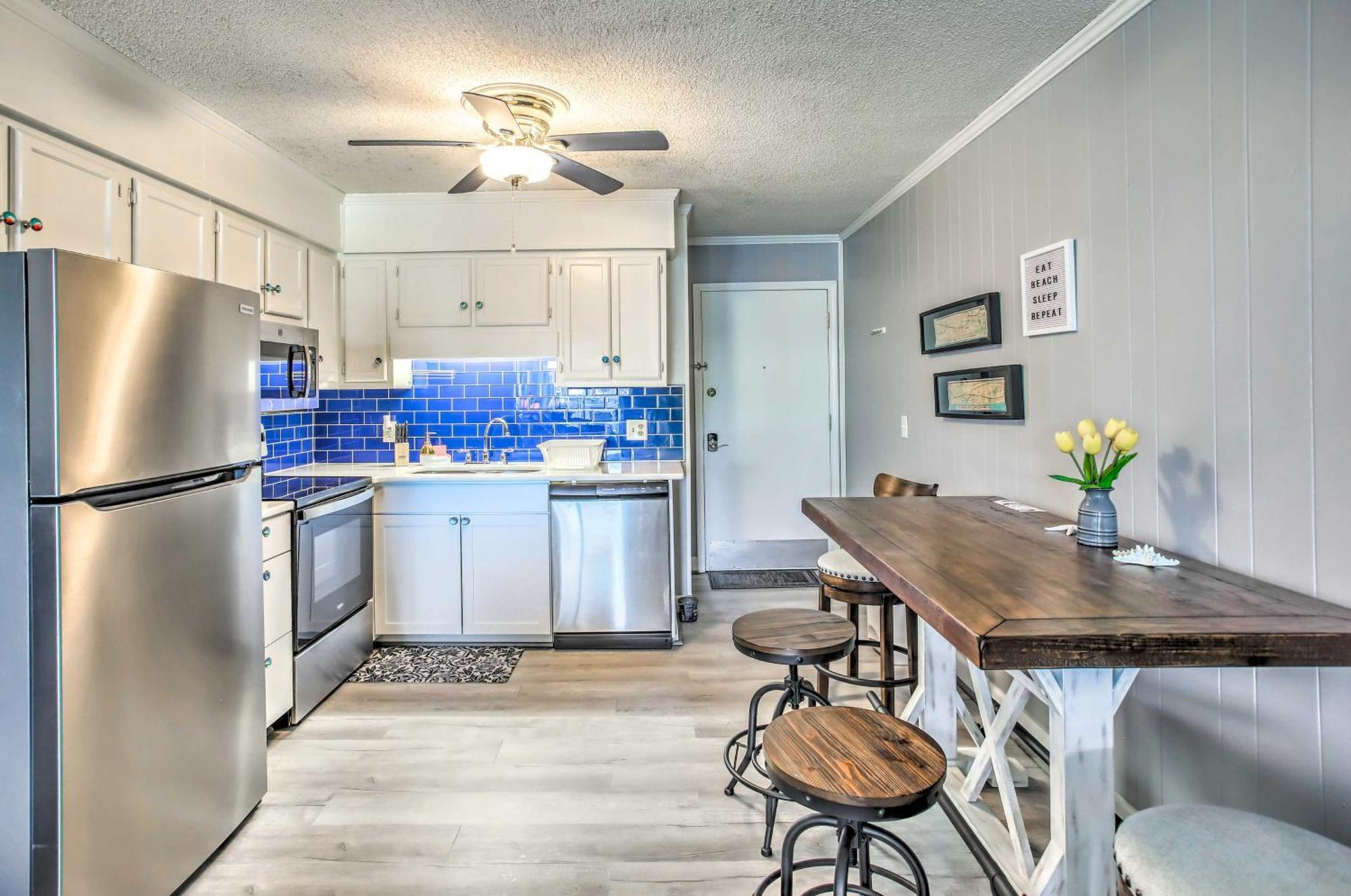 Myrtle Beach Condo With Balcony Walk To Beach! 외부 사진