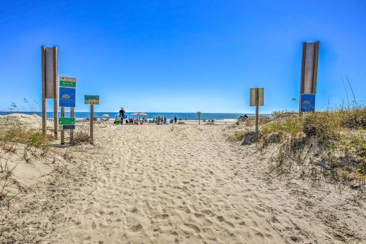 Myrtle Beach Condo With Balcony Walk To Beach! 외부 사진