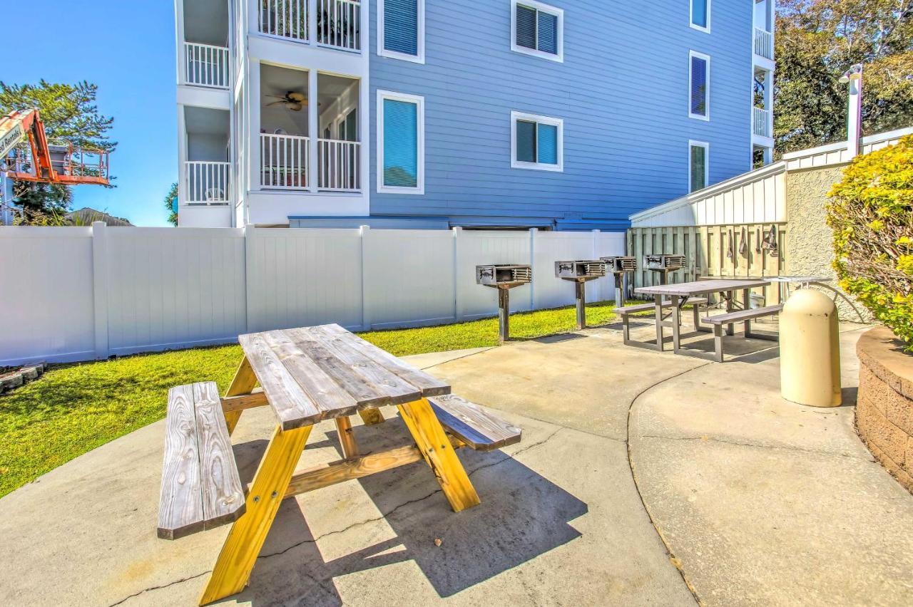 Myrtle Beach Condo With Balcony Walk To Beach! 외부 사진