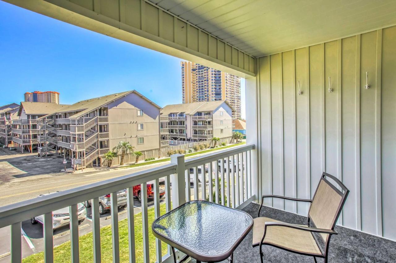 Myrtle Beach Condo With Balcony Walk To Beach! 외부 사진
